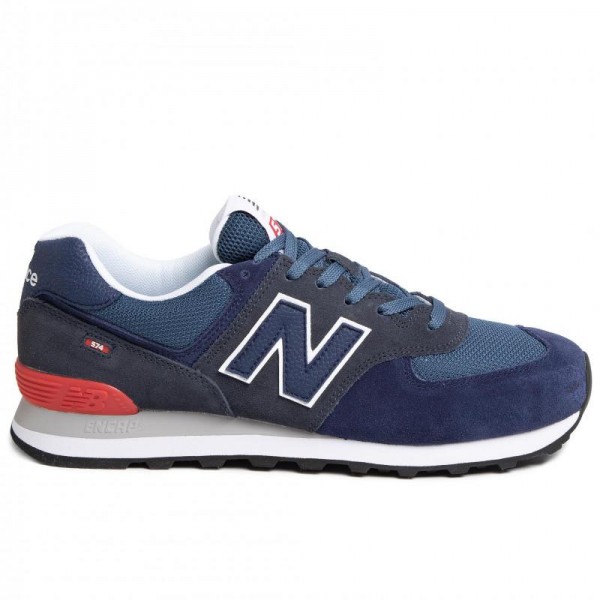 Bleumarin - Navy/Red
