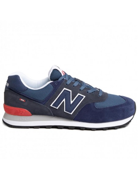 Bleumarin - Navy/Red