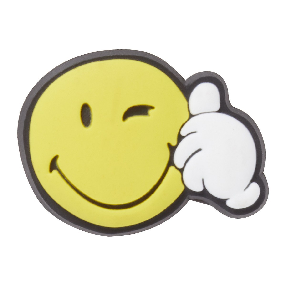 Jibbitz crocs smiley thumbs up
