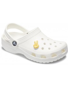 Jibbitz Crocs Peace Hand Sign Galben - Yellow 2