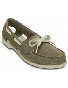 Pantofi Crocs Women's Beach... Maro - Khaki/Stucco 2