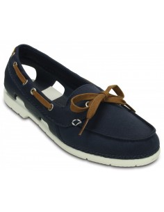 Pantofi Crocs Women's Beach... Albastru - Navy/White 2