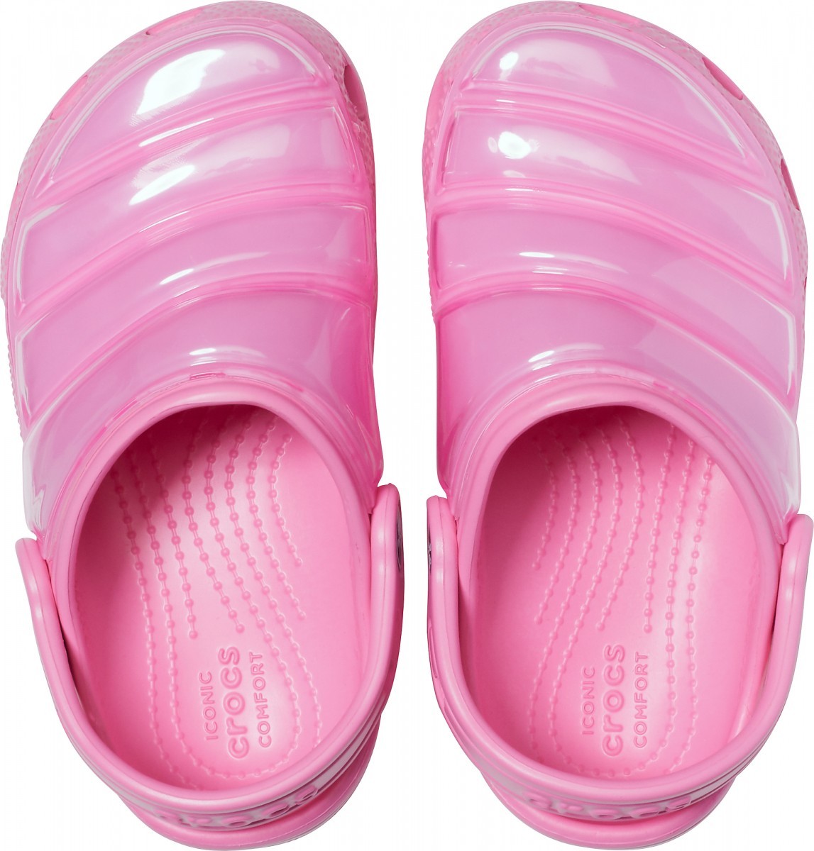 Saboti Crocs Kids\' Classic Neo Puff Clog Roz - Pink Lemonade - 3 | YEO