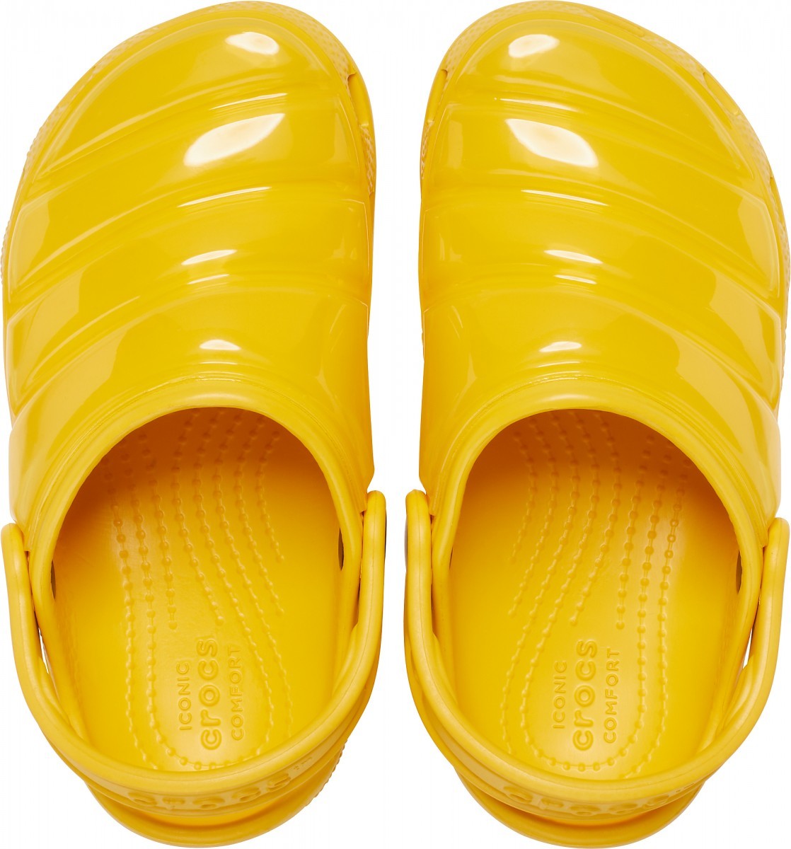 Saboti Crocs Kids\' Classic Neo Puff Clog Galben - Canary - 3 | YEO