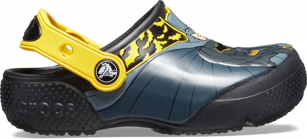 Saboti Crocs Fun Lab Iconic Batman Clog Negru - Black - 1 | YEO