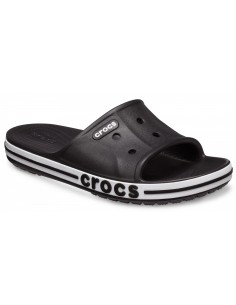 Papuci Crocs Bayaband Slide Negru - Black/White 2
