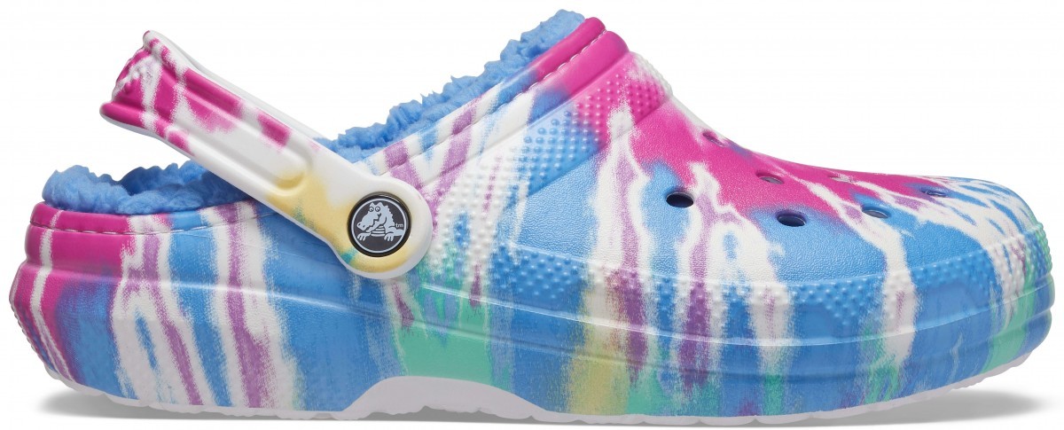 Ieftin Crocs Classic Tie-Dye Lined Clog Multicolor…