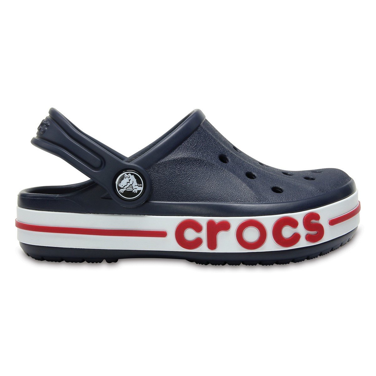 Saboti Crocs Kids’ Bayaband Clog Albastru – Navy Albastru
