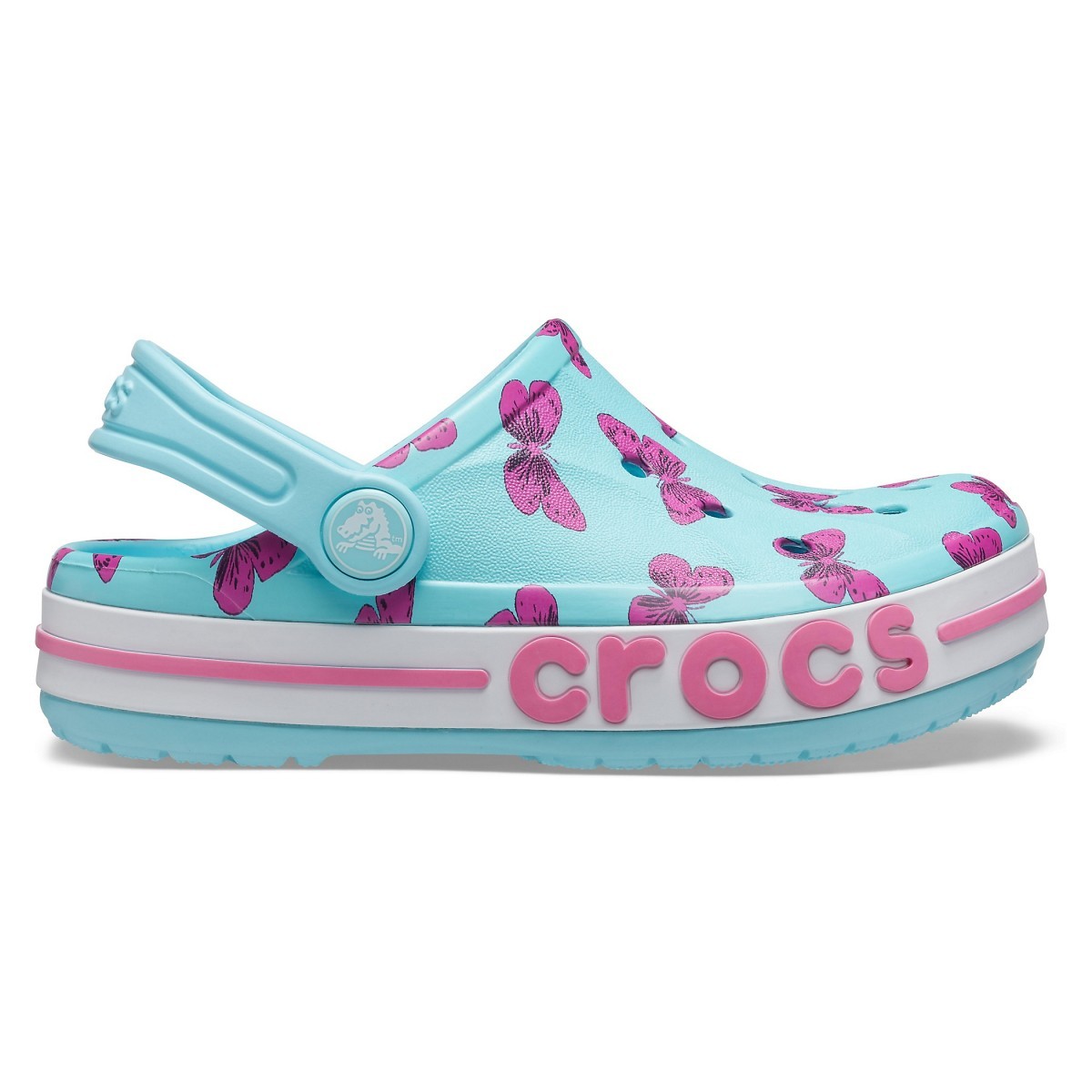 Saboti crocs kids' bayaband seasonal printed clog