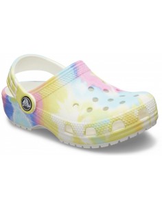 Saboți Crocs Kids' Classic... Alb - White/Multi 2