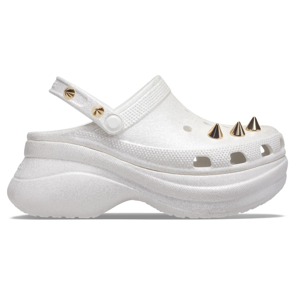 Saboți Crocs Classic Bae Glitter Stud Clog