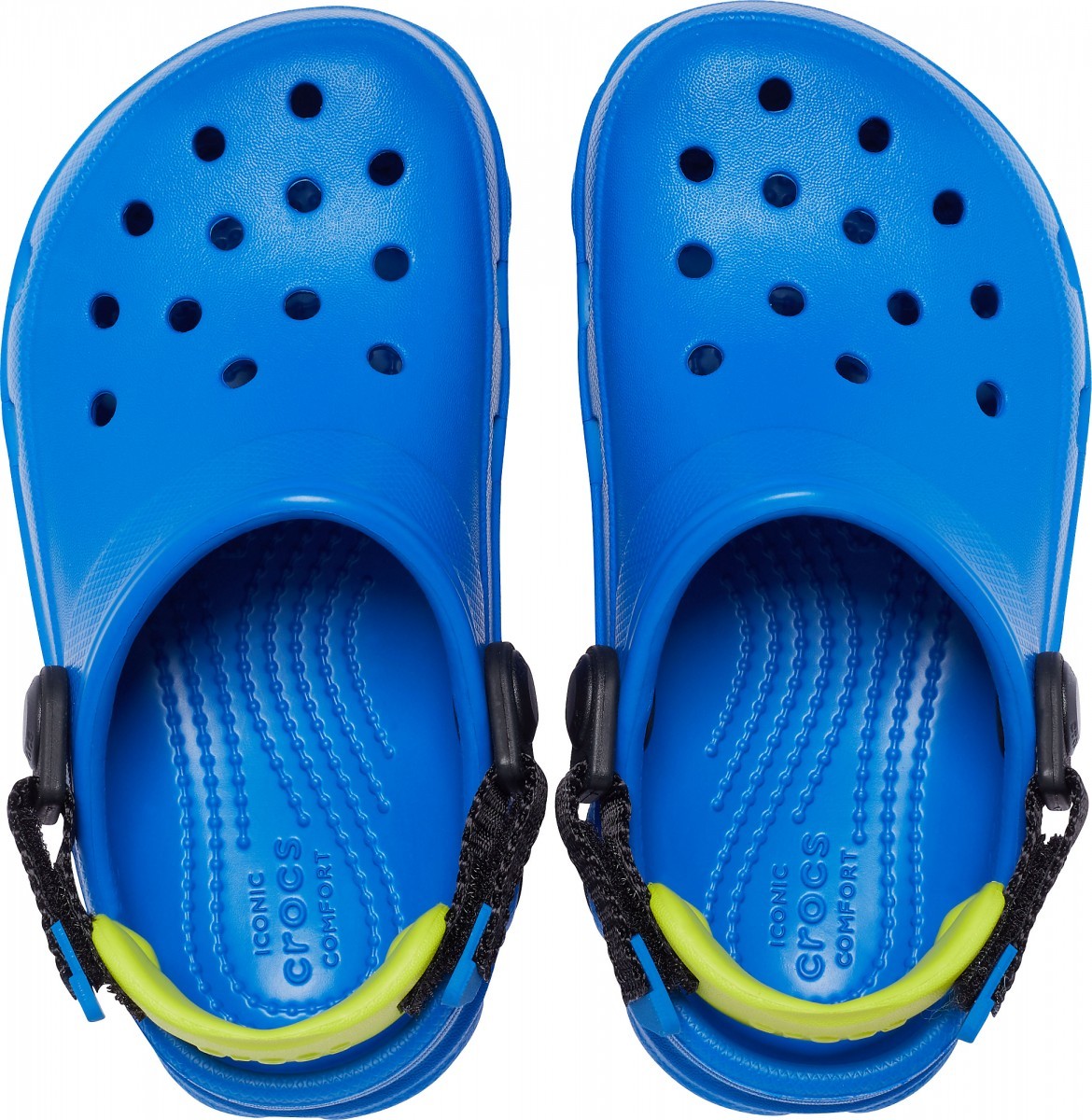 Saboți Crocs Kids\' Classic All-Terrain Clog Albastru - Bright Cobalt - 2 | YEO