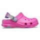 Saboți Crocs Kids' Classic All-Terrain Clog Culoare Roz - Electric Pink
