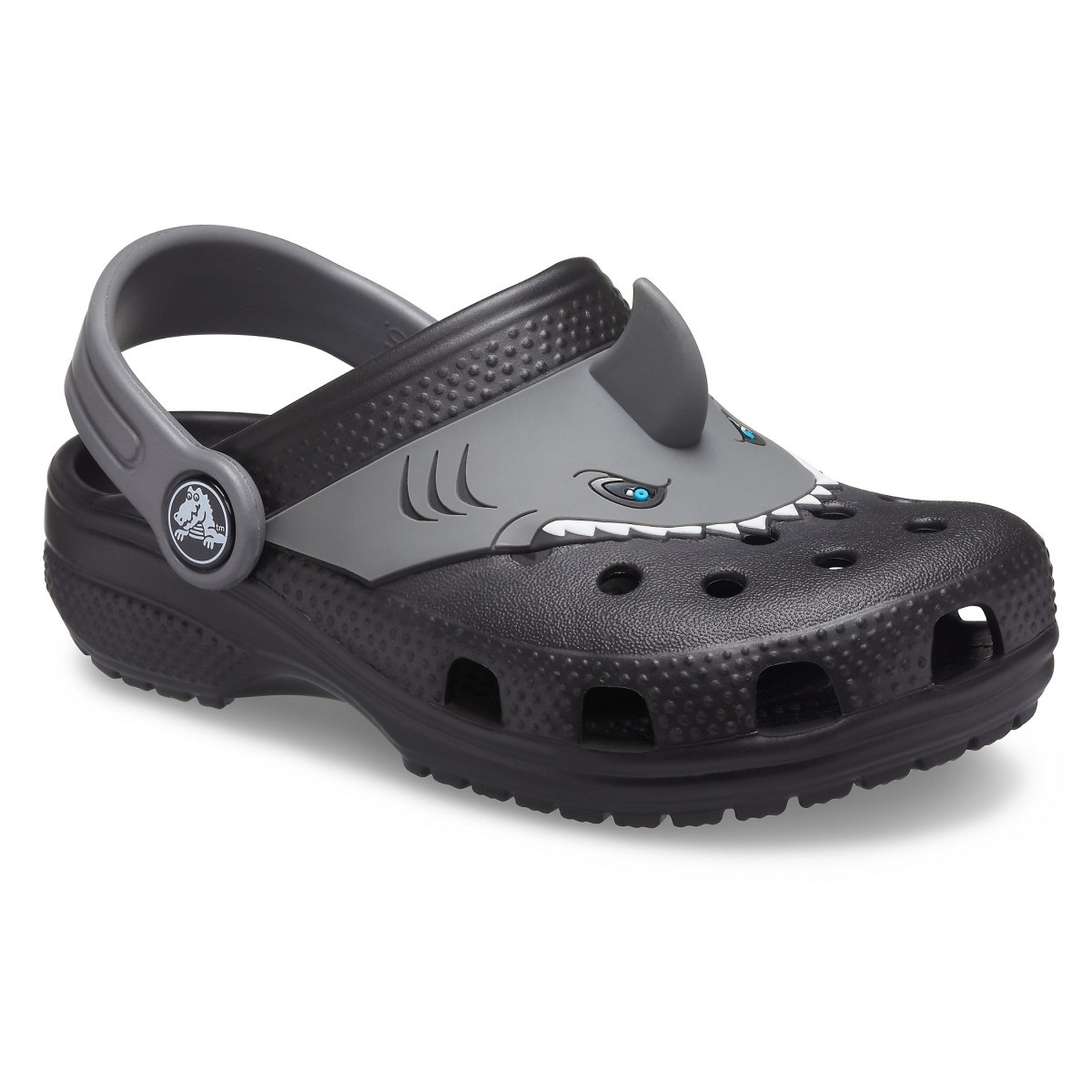 Saboti Crocs Fun Lab Classic I AM Shark Clog Negru - Black