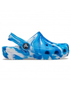 Saboți Crocs Kids' Classic... Albastru - Bright Cobalt/White