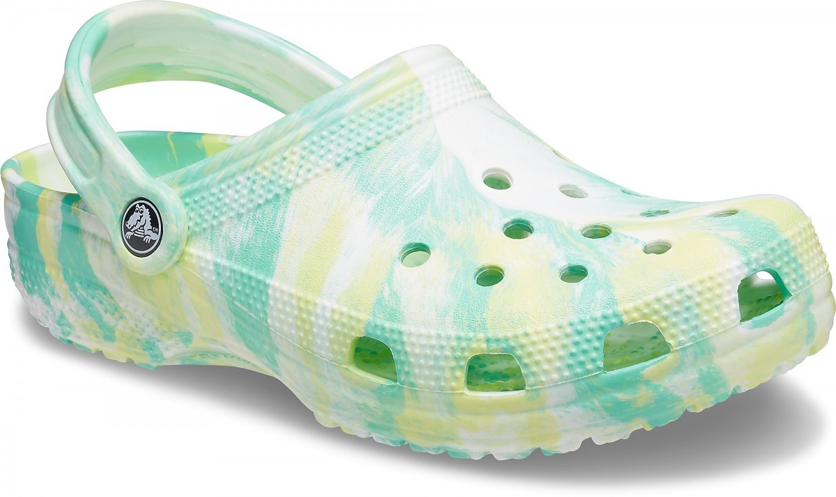 Saboți Crocs Classic Marbled Clog Verde - Pistachio/Multi - 1 | YEO