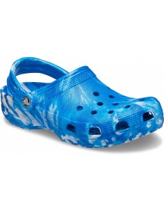 Saboți Crocs Classic... Albastru - Bright Cobalt/White 2