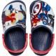 Saboți Crocs Fun Lab Avengers Patch Clog Culoare Albastru - Navy