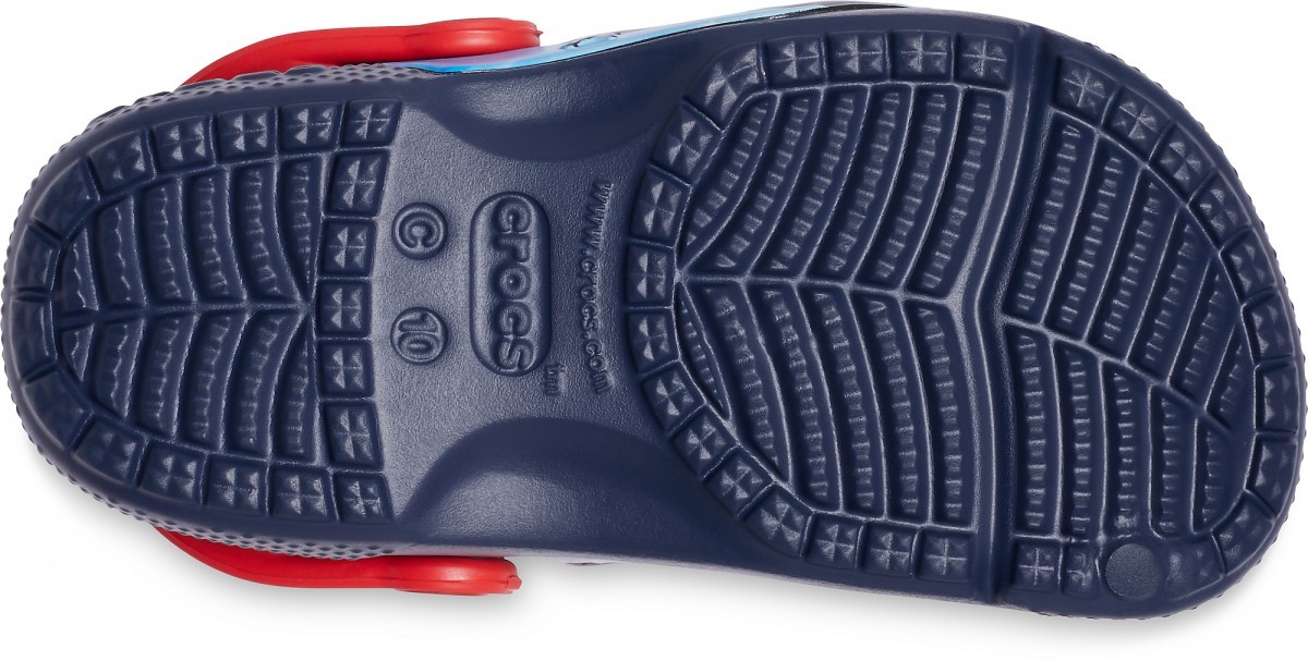 Saboți Crocs Fun Lab Avengers Patch Clog Albastru - Navy - 3 | YEO