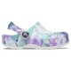 Saboți Crocs Kids' Classic Out of this World II Clog Culoare Alb - White/Multi