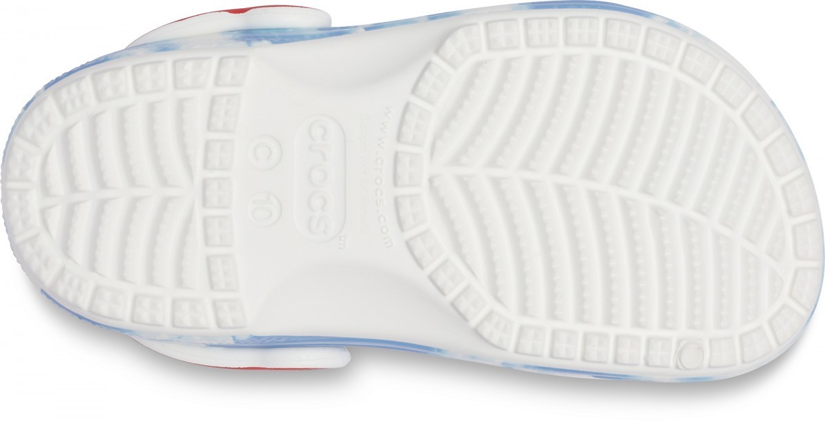 Saboți Crocs Kids\' Classic Out of this World II Clog Alb - White - 3 | YEO