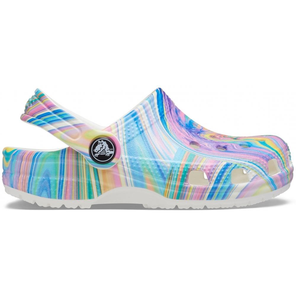 Saboți crocs kids' classic out of this world ii clog multicolor - multi/white
