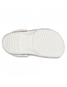 Saboți Crocs Kids' Classic... Albastru - Bright Cobalt/White 2