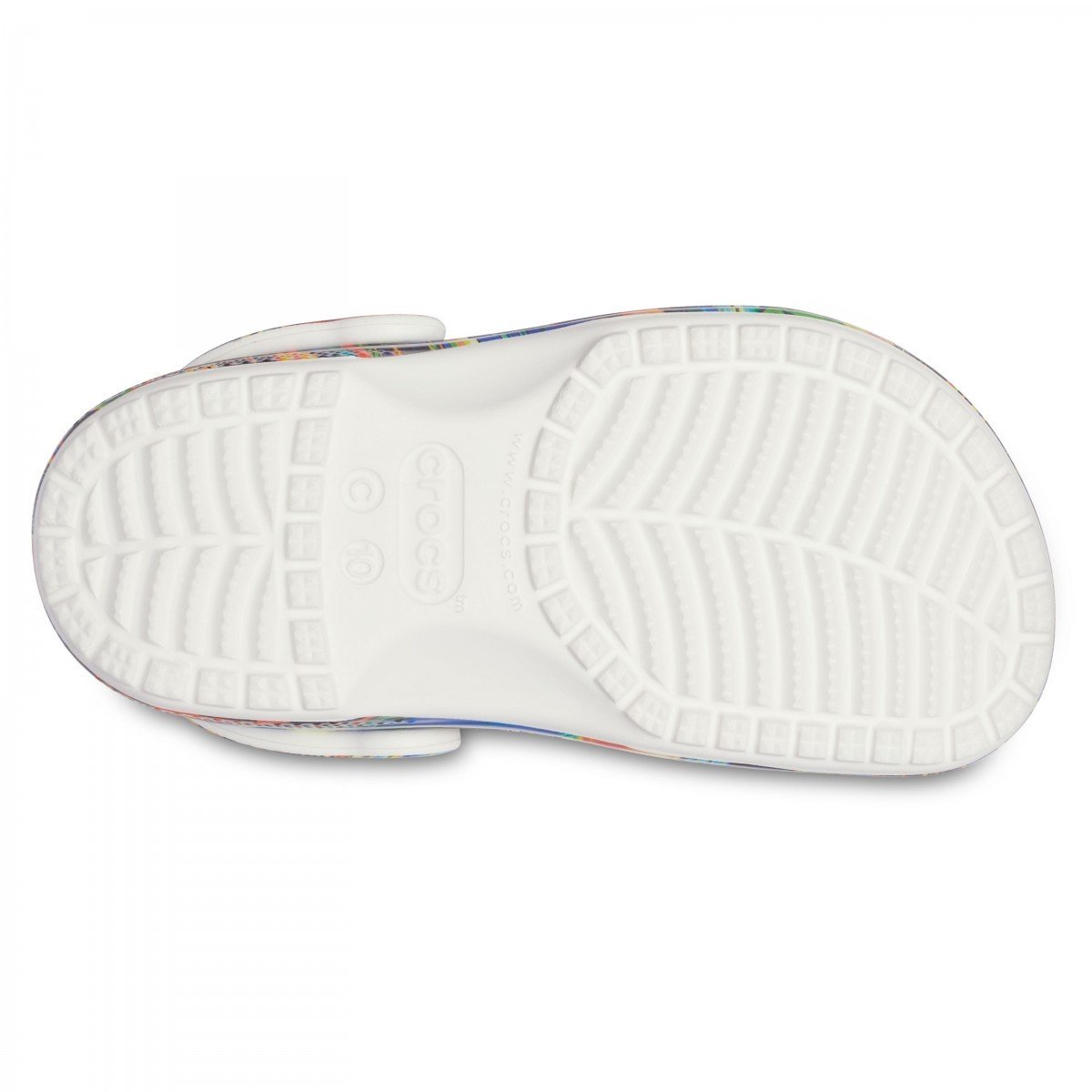 Saboți Crocs Kids\' Classic Out of this World II Clog Albastru - Bright Cobalt/White - 1 | YEO