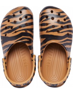 Saboți Crocs Classic Animal... Multicolor - Dark Gold/Zebra Print 2