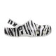 Saboți Crocs Classic Animal Print Clog Culoare Multicolor - White/Zebra Print