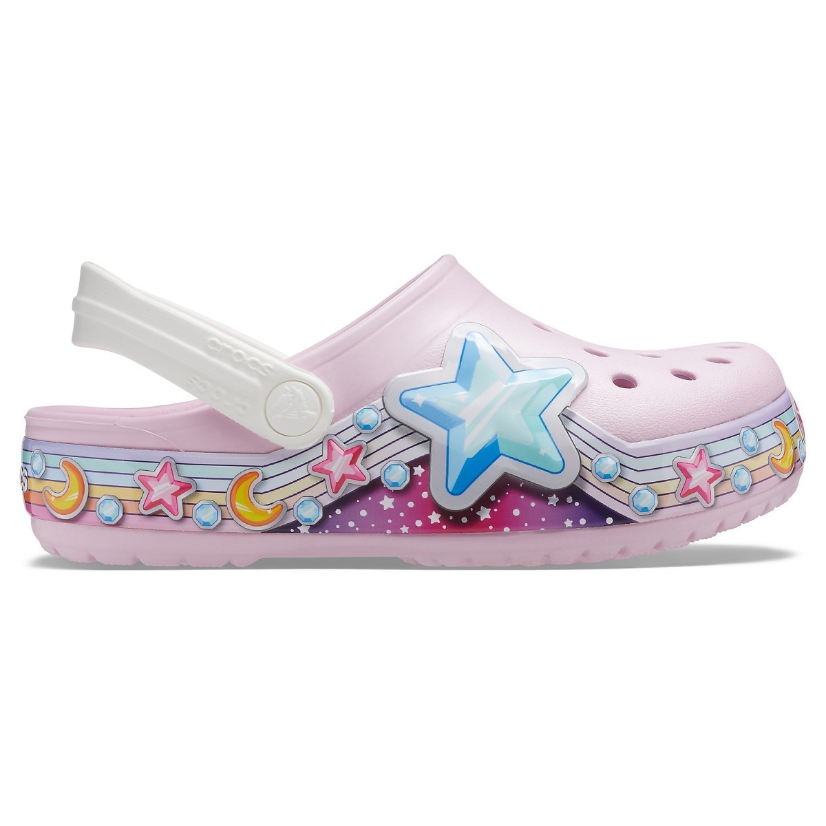 Saboți crocs fun lab star band clog