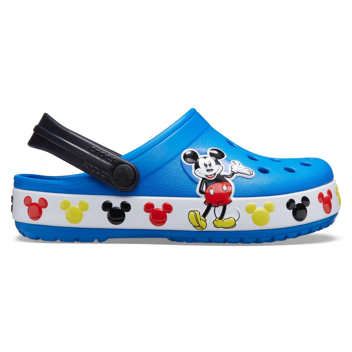 Saboti Crocs Fun Lab Disney Mickey Mouse Band Clog Albastru - Bright Cobalt