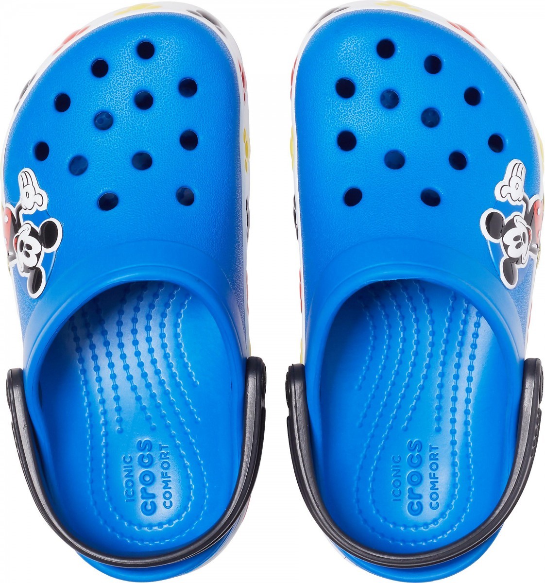 Saboți Crocs Fun Lab Disney Mickey Mouse Band Clog Albastru - Bright Cobalt - 2 | YEO