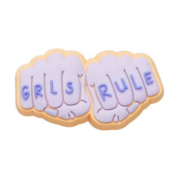 Jibbitz crocs girls rule