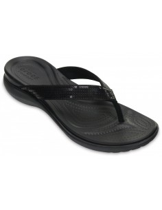 Șlapi Crocs Women's Capri V... Negru - Black 2
