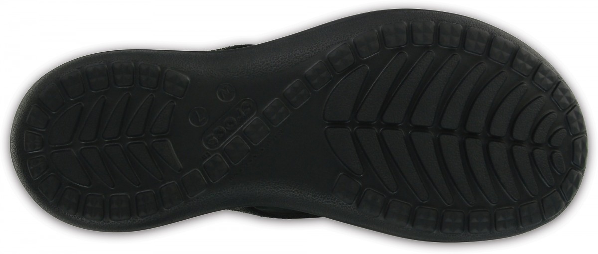 Șlapi Crocs Women\'s Capri V Sequin Flip Negru - Black - 3 | YEO
