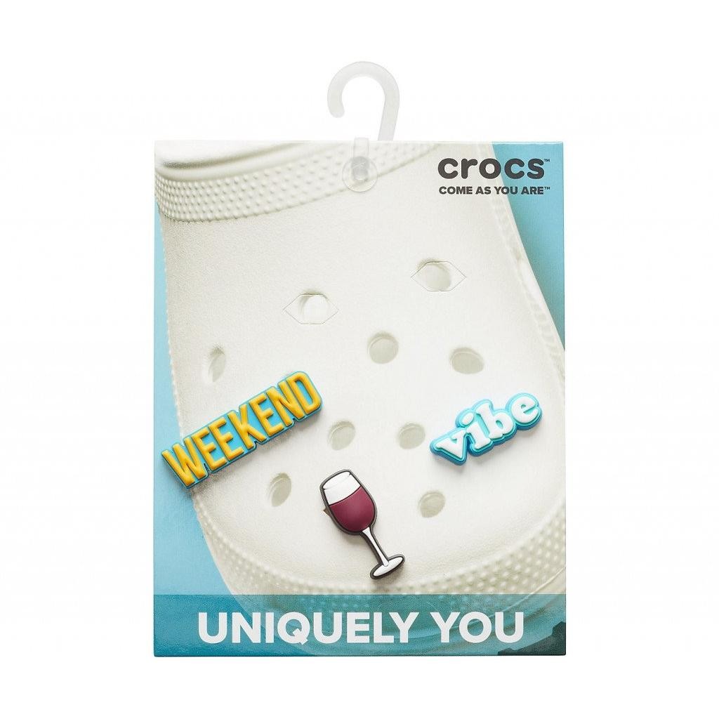Jibbitz crocs weekend vibes 3 pack