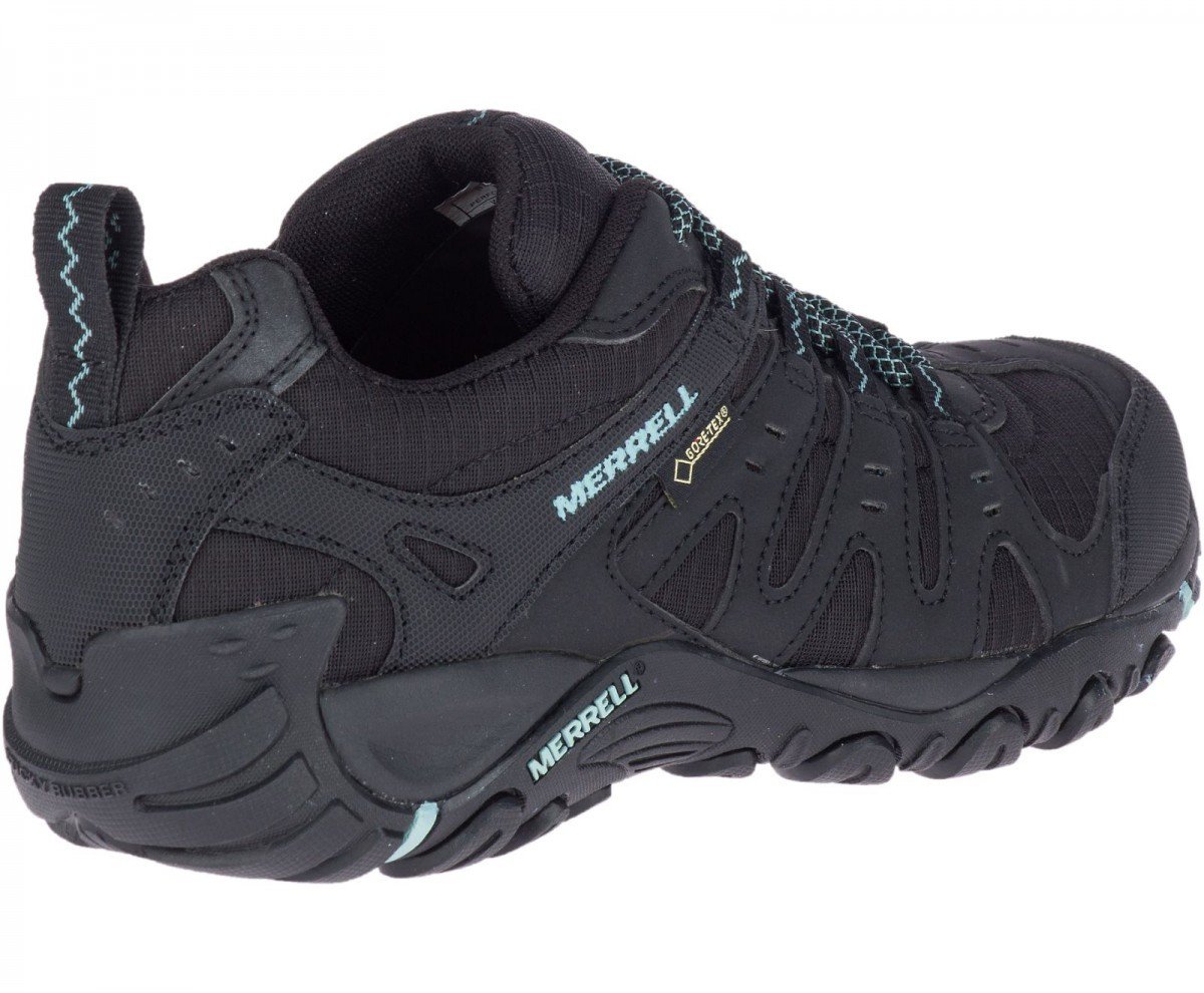 Pantofi Merrell Women\'s Accentor Sport Gore-Tex Negru - Black/Aquifer - 3 | YEO