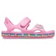 Sandale Crocs Fun Lab Rainbow Sandal Culoare Roz - Pink Lemonade