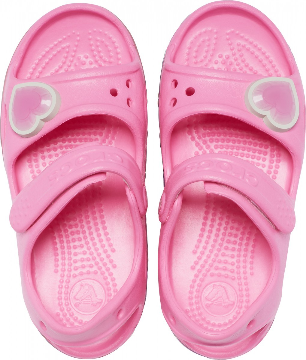 Sandale Crocs Fun Lab Rainbow Sandal Roz - Pink Lemonade - 2 | YEO