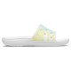 Papuci Crocs Classic Tie-Dye Graphic Slide Culoare Alb - White/Multi