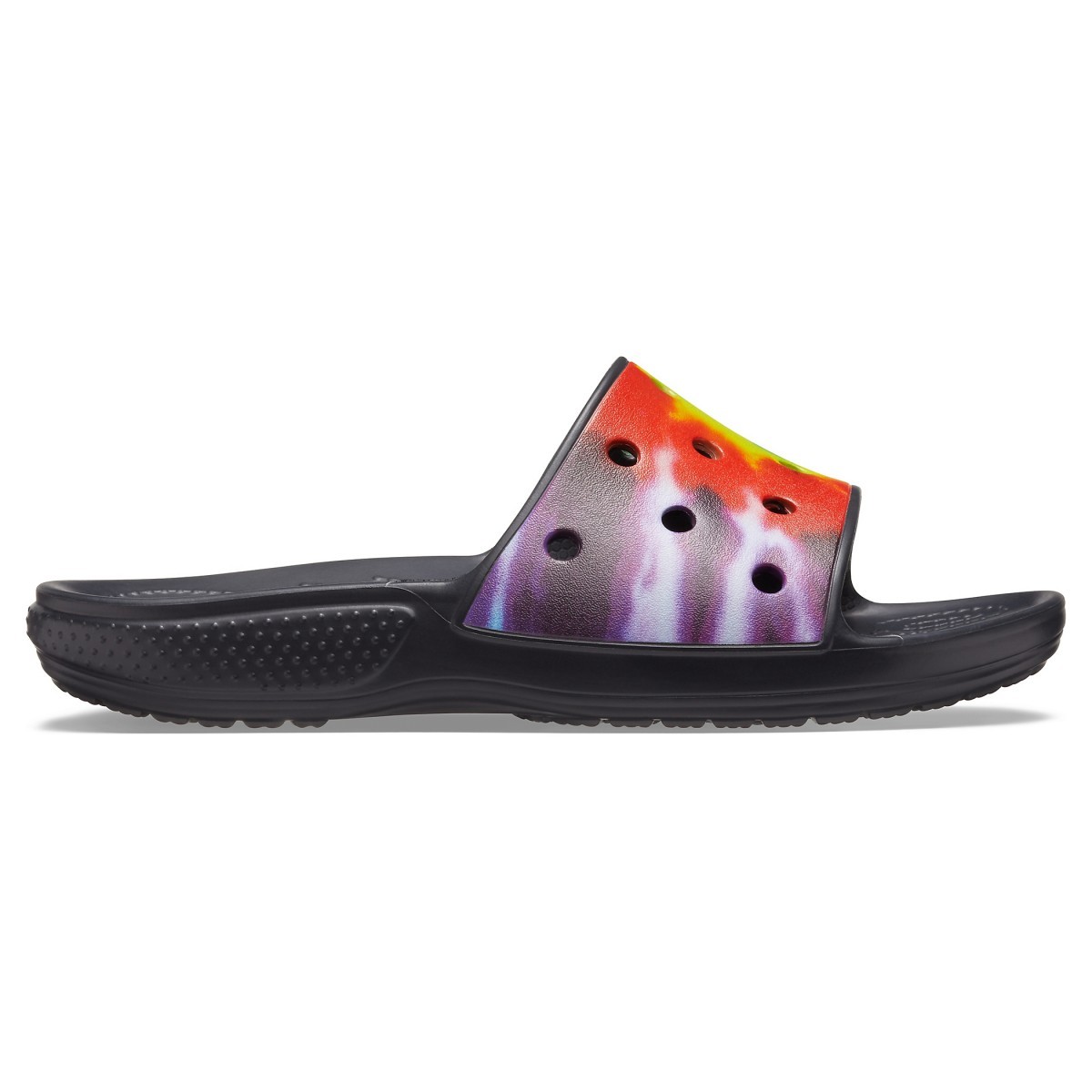 Papuci crocs classic tie-dye graphic slide