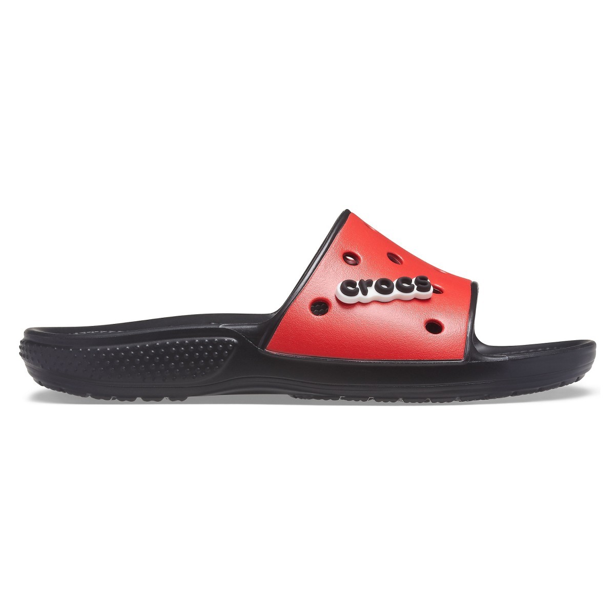 Papuci crocs classic crocs colorblock slide