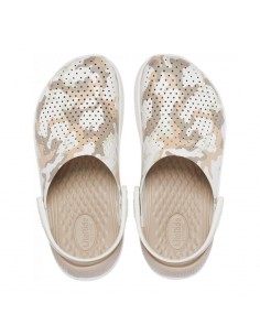 Saboți Crocs LiteRide... Alb - Almost White 2