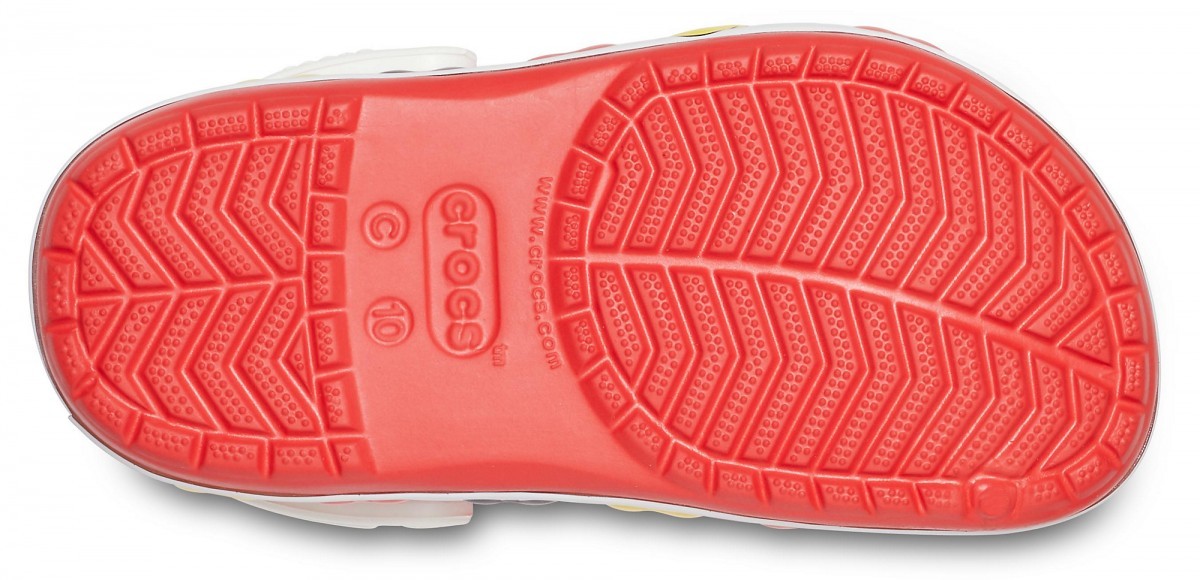 Saboți Crocs Fun Lab Disney Minnie Mouse Band Clog Rosu - Flame