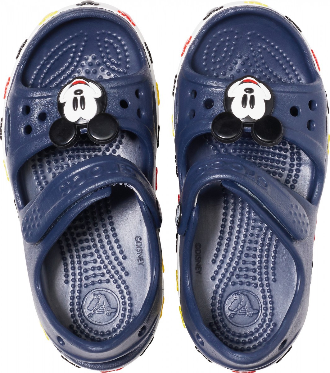 Sandale Crocs Fun Lab Crocband II Disney Mickey Mouse Sandal Albastru - Navy - 2 | YEO