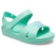Sandale Crocs Classic Cross-Strap Charm Sandal Culoare Verde - Pistachio