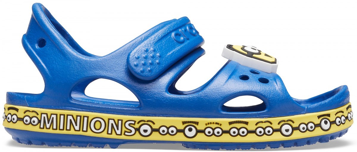 Sandale Crocs Fun Lab Crocband II Minions Sandal Albastru - Blue Jean - 1 | YEO
