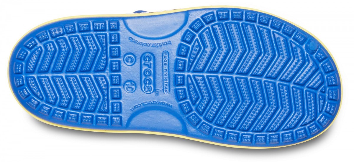 Sandale Crocs Fun Lab Crocband II Minions Sandal Albastru - Blue Jean - 3 | YEO