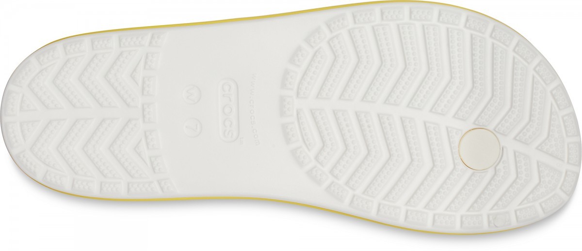 Șlapi Crocs Women\'s Crocband Tie-Dye Flip Alb - White/Multi - 3 | YEO